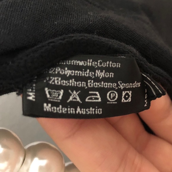 Wolford Black Tank Top Size Medium - Picture 4 of 5